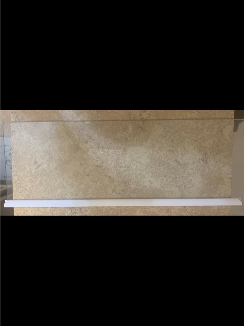 HAIER” White/Glass Refrigerator Shelf 15.25”L x 5.5”W. Used in mini refrigerator